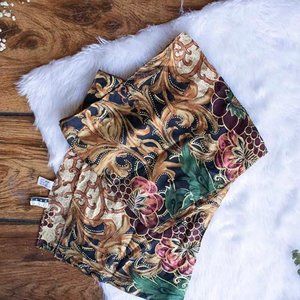 vintage /90s 100% SILK scarf